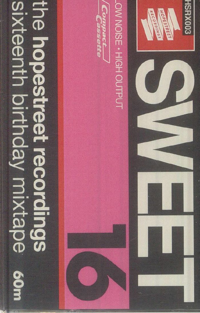 Hopestreet Recordings Sweet 16 Mixtape - Cassette audio cassette cover