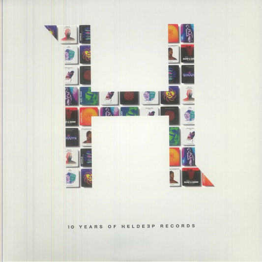 10 Years Of Heldeep Records - 2xLP vinyl record cover