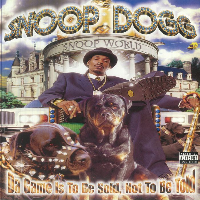 Da Game Is To Be Sold Not To Be Told - Limited Edition Black Ice 2xLP vinyl record cover