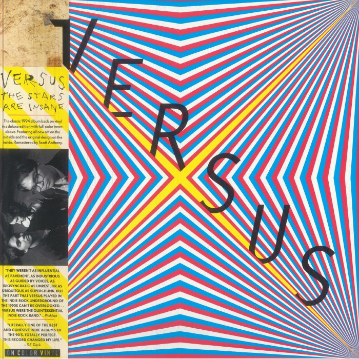 The Stars Are Insane - Remastered Coloured Vinyl LP vinyl record cover