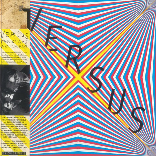 The Stars Are Insane - Remastered Coloured Vinyl LP vinyl record cover