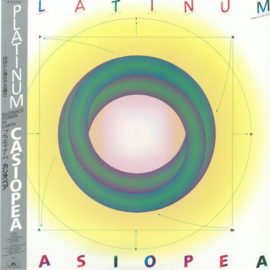 Platinum - Clear Lime Vinyl LP vinyl record cover