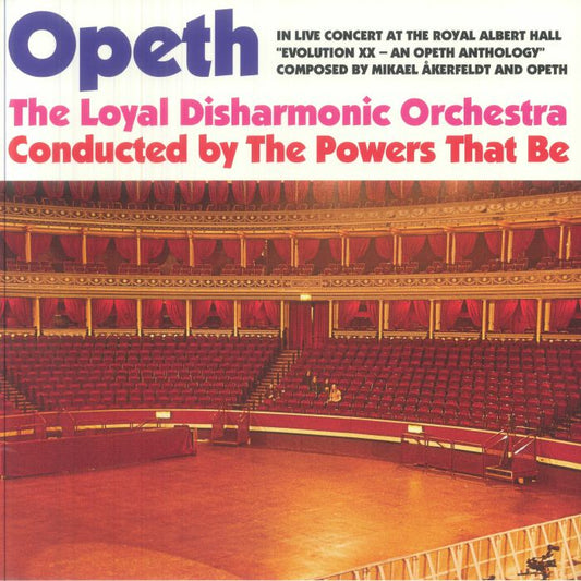 In Live Concert At The Royal Albert Hall - Marbled Vinyl 4xLP vinyl record cover