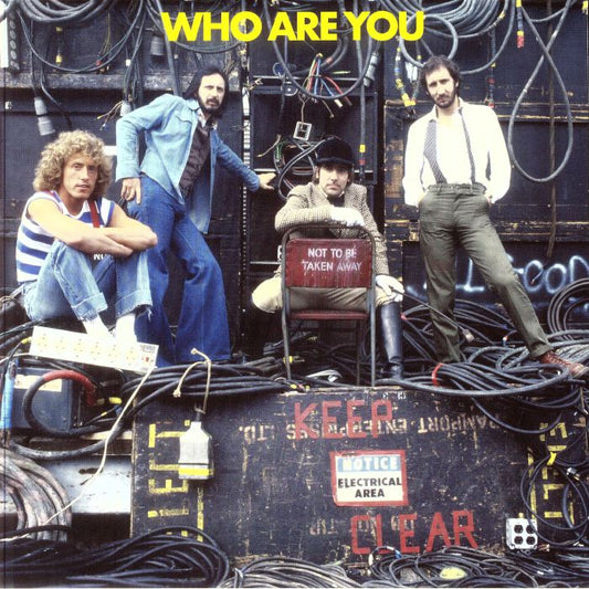 Who Are You - Deluxe Edition Yellow Vinyl LP vinyl record cover