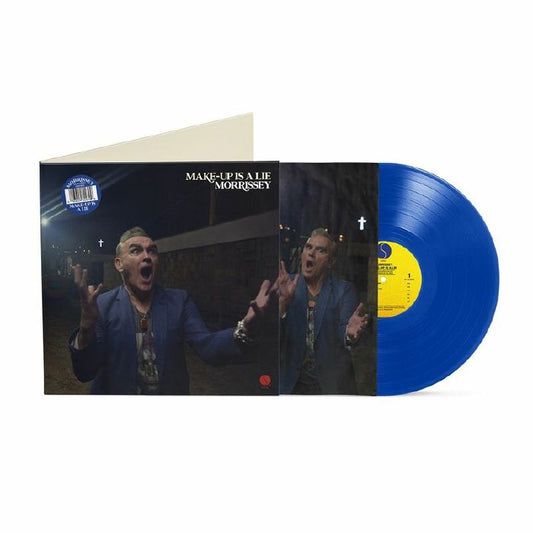 Make Up Is A Lie - Blue Vinyl LP vinyl record cover