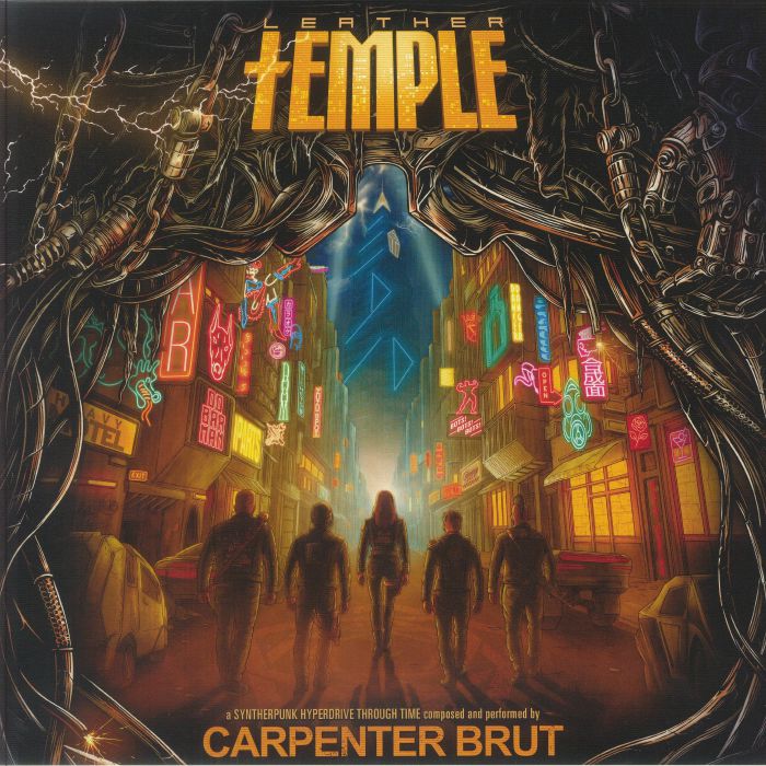 Leather Temple - Vinyl LP vinyl record cover