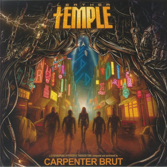 Leather Temple - Vinyl LP vinyl record cover