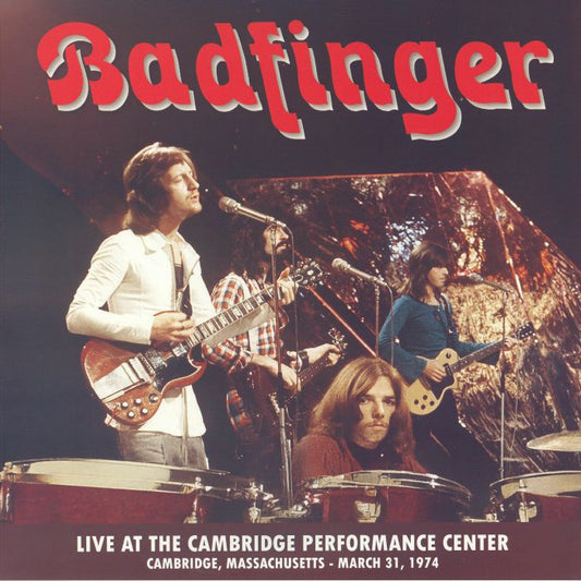 Live At The Cambridge Performance Theater March 31 1974 - Red 2xLP vinyl record cover