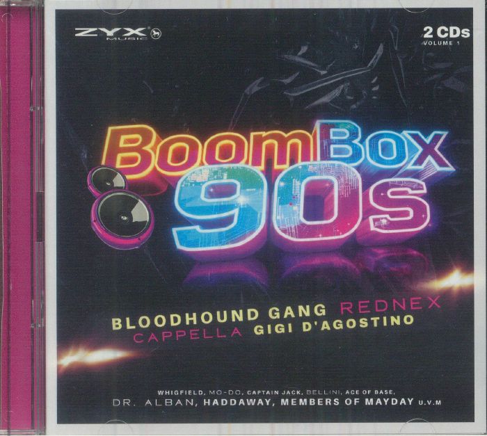 Boombox 90s - 2CD CD cover