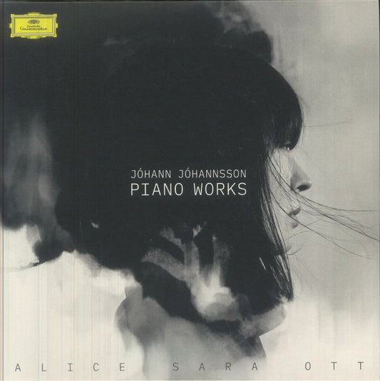 Johann Johannsson: Piano Works - Limited Edition Clear Vinyl 2xLP vinyl record cover