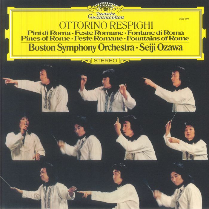 Respighi: Pines Of Rome - Limited Edition 2xLP vinyl record cover