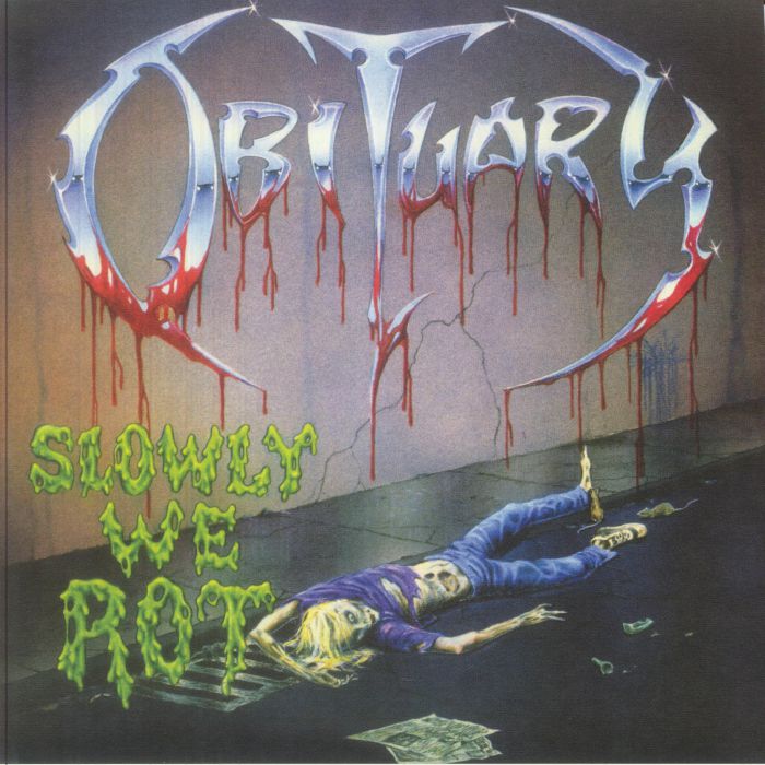 Slowly We Rot (Remastered) - Limited Edition Splattered Vinyl LP vinyl record cover