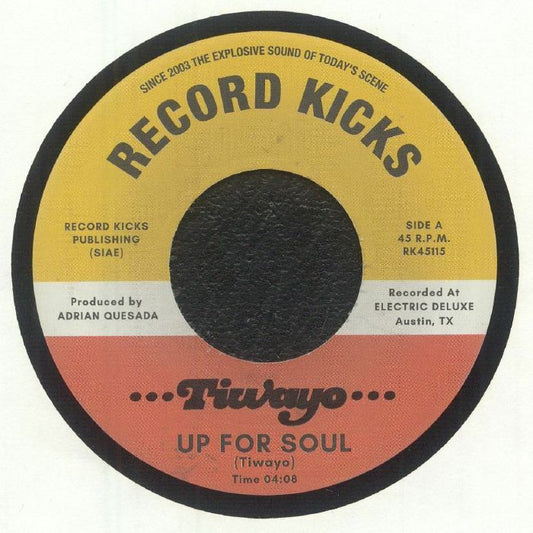 Up For Soul - Limited Edition Vinyl Single vinyl record cover