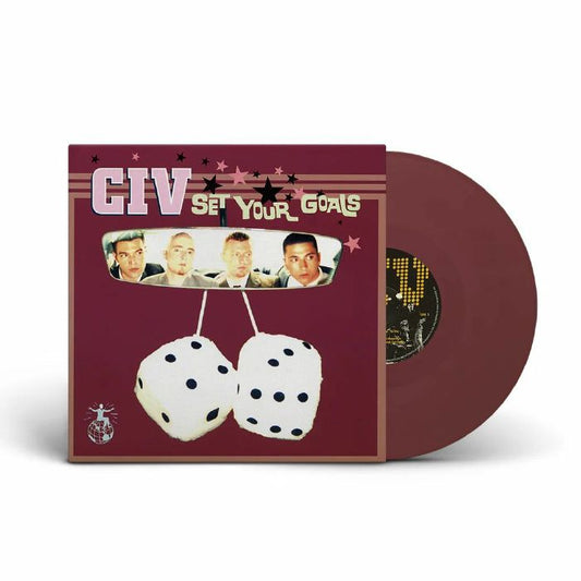 Set Your Goals - Burgundy Vinyl LP vinyl record cover