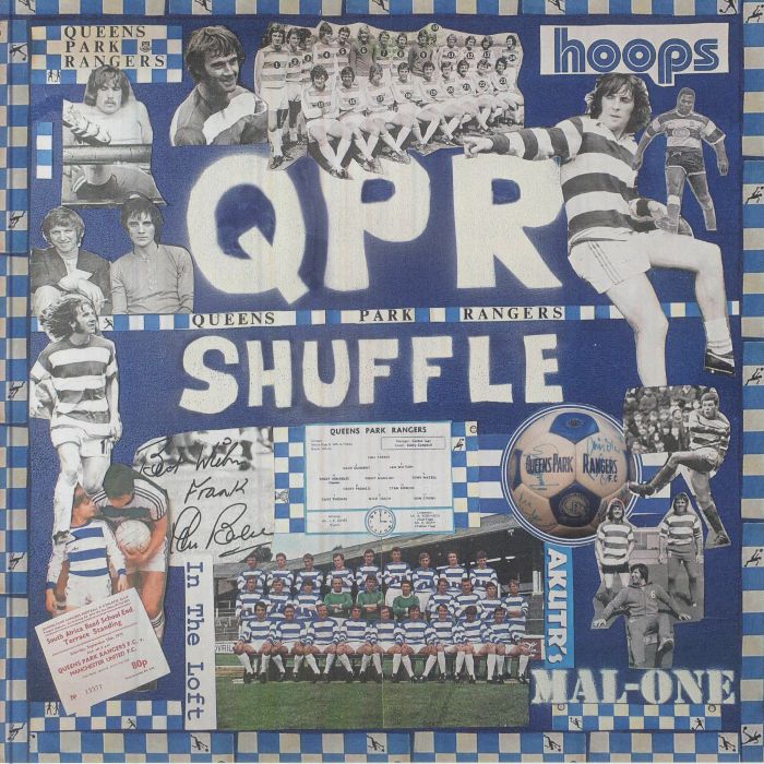 QPR Shuffle - Limited Edition Blue Vinyl Single vinyl record cover