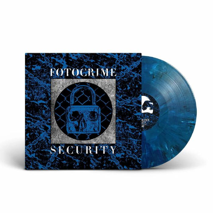 Security - Limited Edition Space Blue Swirl Vinyl LP vinyl record cover