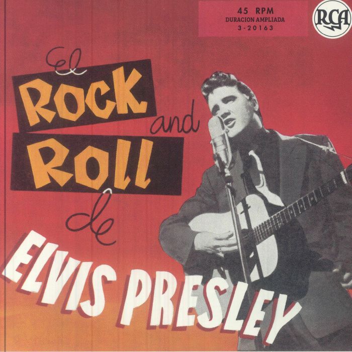 El Rock & Roll De Elvis Presley - Limited Edition Orange Vinyl Single vinyl record cover