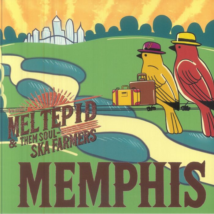 Memphis Mel Tepid & The Soul Ska Farmers - Vinyl LP vinyl record cover