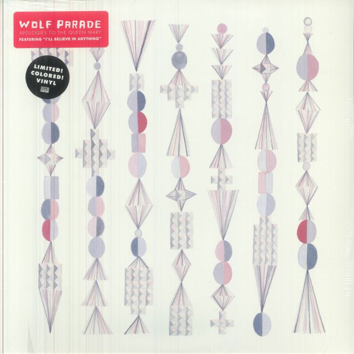Apologies To The Queen Mary - Limited Edition Pink Vinyl LP vinyl record cover
