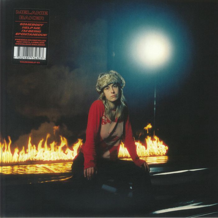 Somebody Help Me I'm Being Spontaneous! - Limited Edition Red Vinyl LP vinyl record cover
