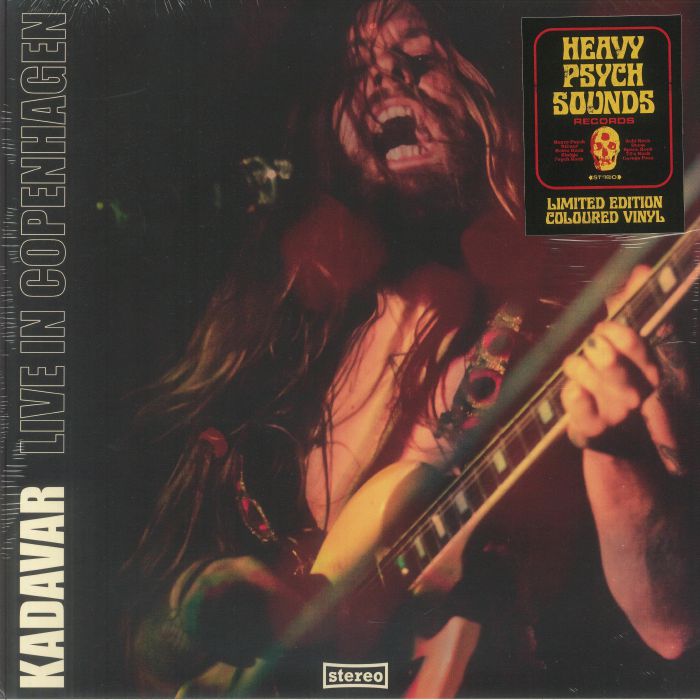 Live In Copenhagen - Oxblood Vinyl 2xLP vinyl record cover