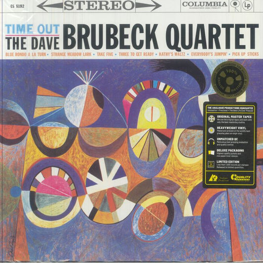 Time Out - Audiophile Vinyl LP vinyl record cover