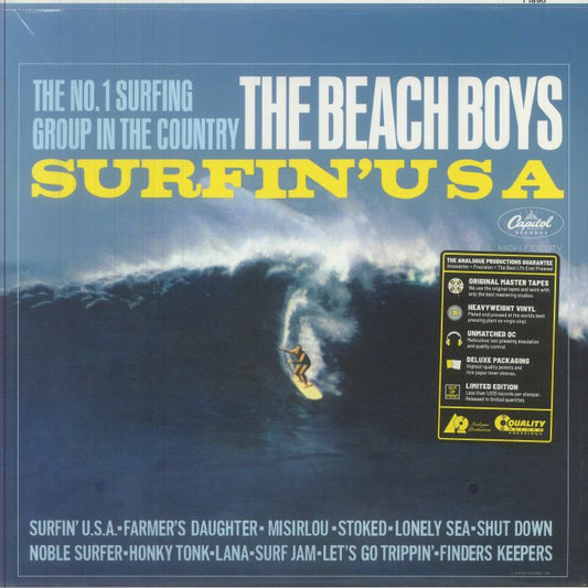 Surfin' USA - Mono Vinyl LP vinyl record cover