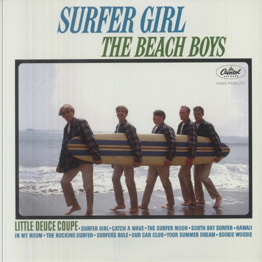 Surfer Girl - Limited Edition Mono Vinyl LP vinyl record cover