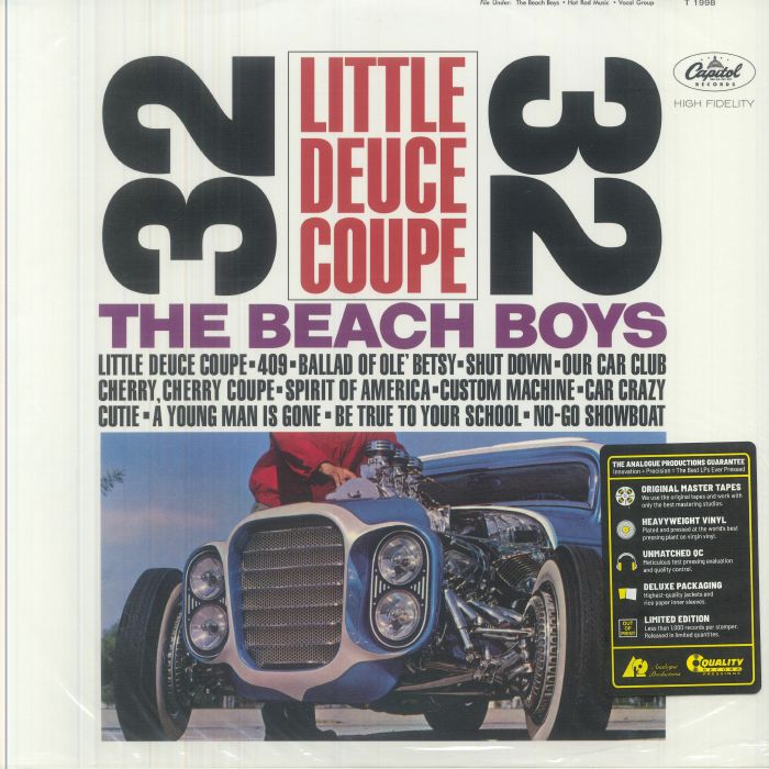 Little Deuce Coupe (Mono Reissue) - Limited Edition Vinyl LP vinyl record cover