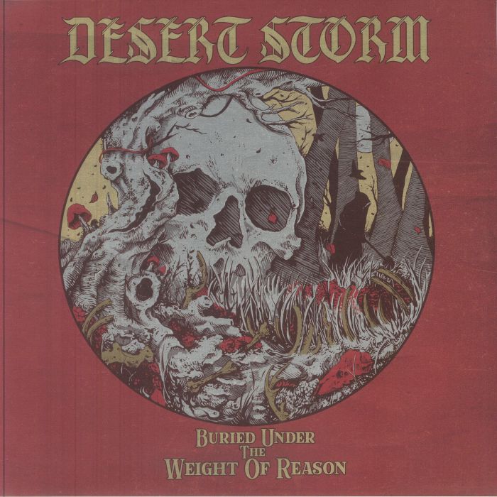 Buried Under The Weight Of Reason - Limited Edition Cyan Splatter Vinyl LP vinyl record cover