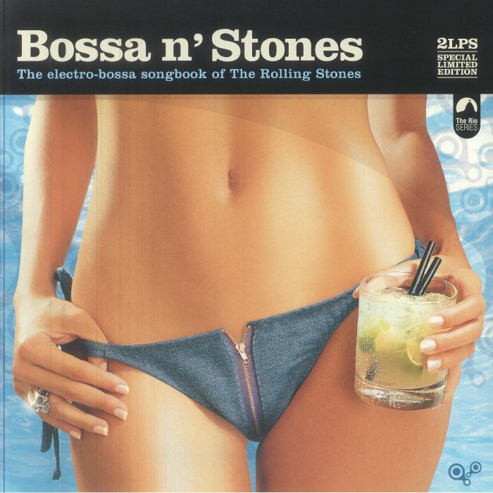 Bossa N' Stones: The Electro Bossa Songbook Of The Rolling Stones - Clear Yellow Vinyl 2xLP vinyl record cover