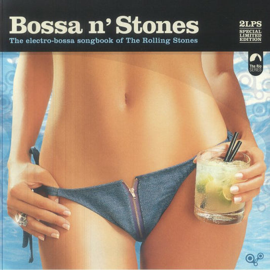 Bossa N' Stones: The Electro Bossa Songbook Of The Rolling Stones - Clear Yellow Vinyl 2xLP vinyl record cover