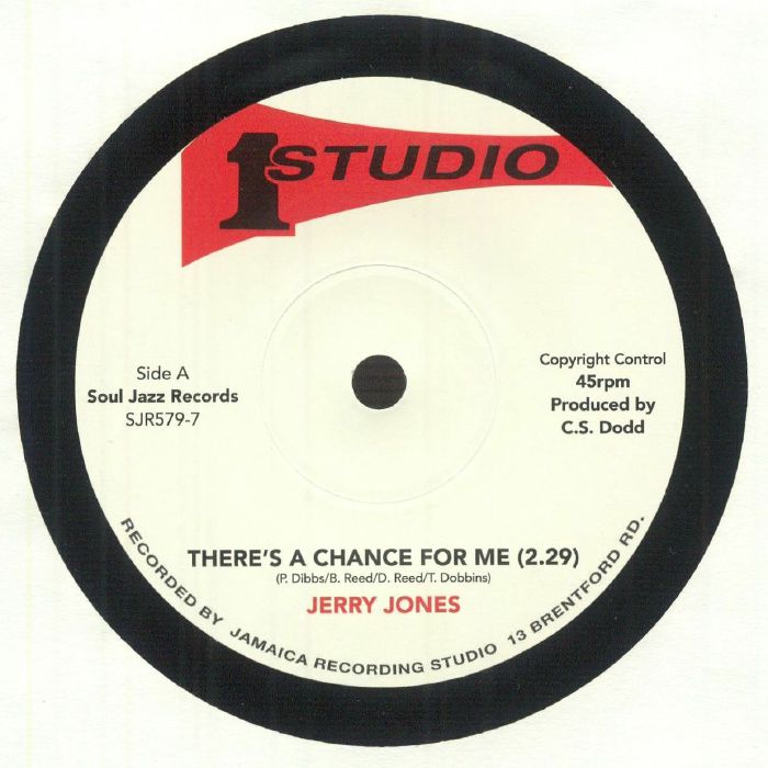 There's A Chance For Me / Trying Times - Vinyl Single vinyl record cover