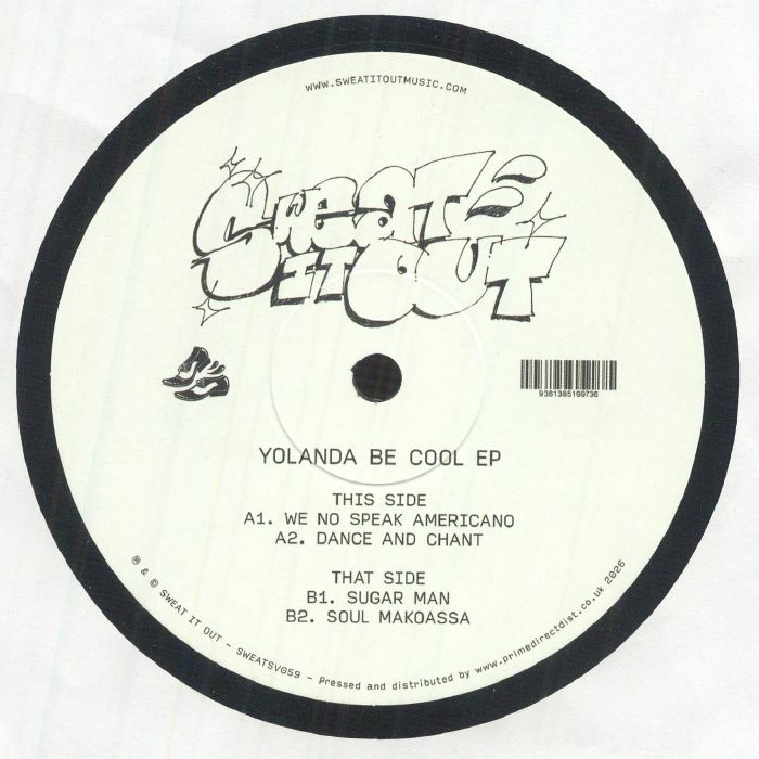 Yolanda Be Cool EP - Vinyl EP vinyl record cover