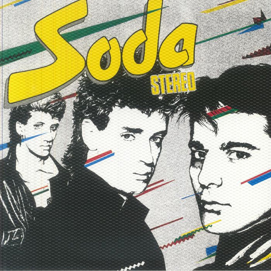 Soda Stereo - Limited Edition Transparent Vinyl LP vinyl record cover