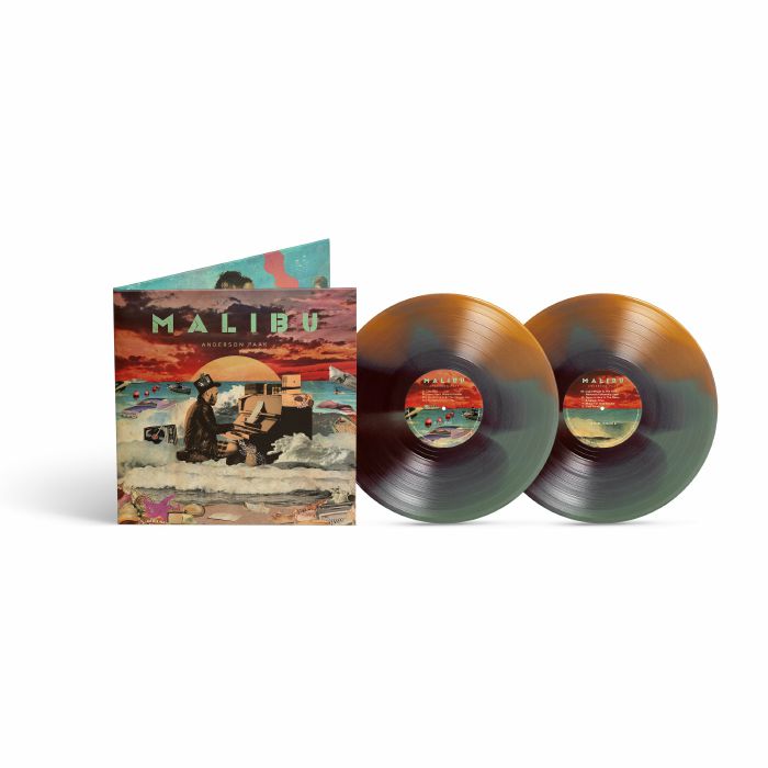 Malibu (10th Anniversary Edition) - Limited Edition Green & Orange 2xLP vinyl record cover