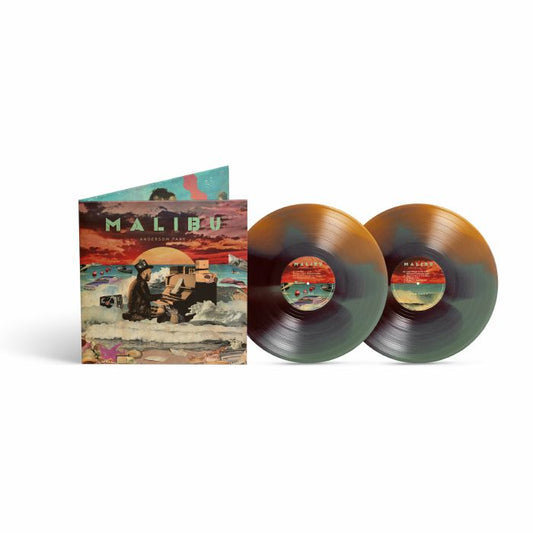 Malibu (10th Anniversary Edition) - Limited Edition Green & Orange 2xLP vinyl record cover