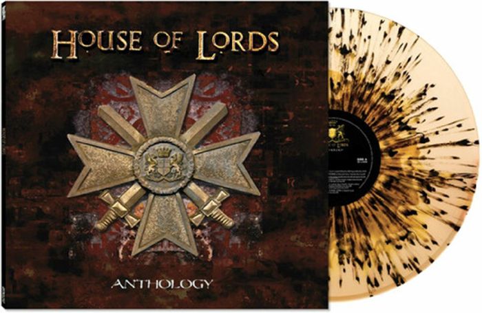 Anthology - Limited Edition Gold Splattered Vinyl LP vinyl record cover