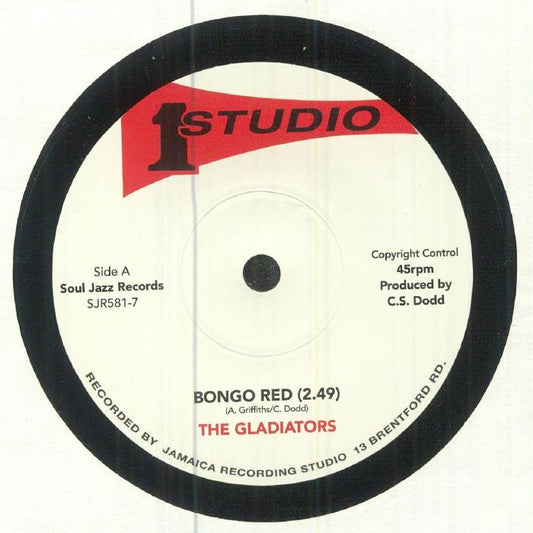Bongo Red - Vinyl Single vinyl record cover