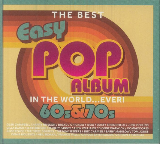 The Best Easy Pop Album 60s & 70s In The World Ever! - 3CD CD cover