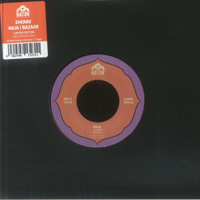 Naja - Limited Edition Vinyl Single vinyl record cover