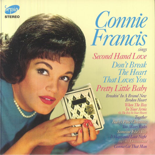 Connie Francis Sings - Vinyl LP vinyl record cover