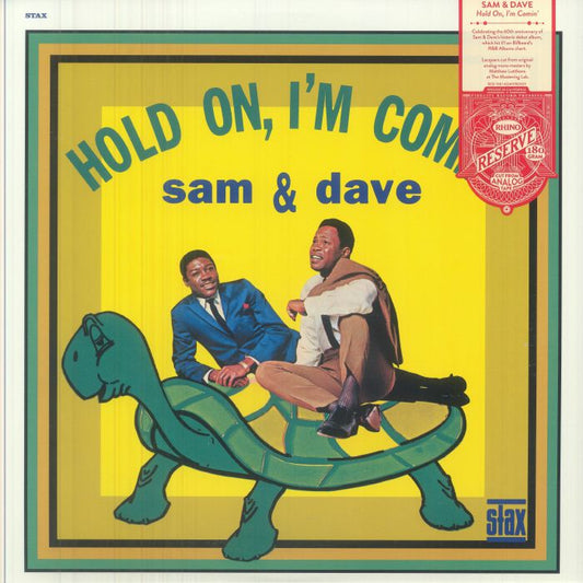 Hold On I'm Comin' (Rhino Reserve Edition) (Mono) - Vinyl LP vinyl record cover