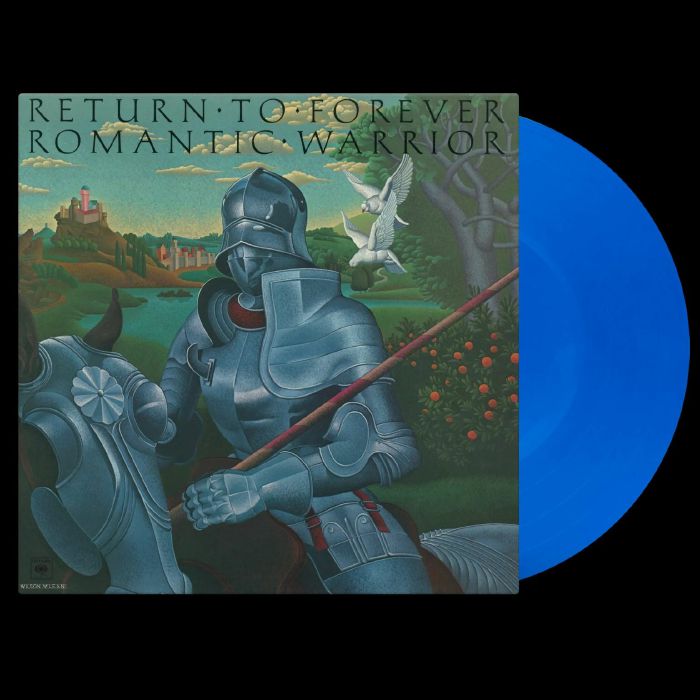 Romantic Warrior (50th Anniversary Edition) - Limited Edition Blue Vinyl LP vinyl record cover