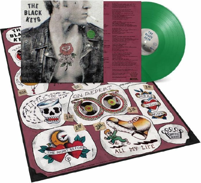 No Rain No Flowers - Green Vinyl LP vinyl record cover