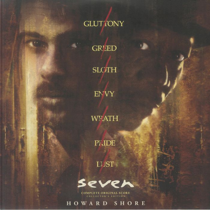 Se7en (Soundtrack) (Collectors Edition) - Brown Marbled Vinyl 2xLP vinyl record cover