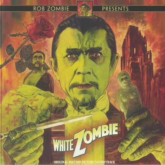 White Zombie (Soundtrack) - Green & Pink Vinyl LP vinyl record cover