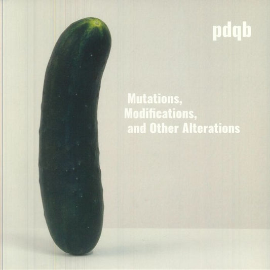 Mutations Modifications & Other Alterations - White Vinyl 2xLP vinyl record cover