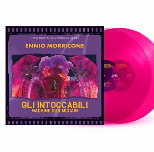 Gli Intoccabili (Soundtrack) - Limited Edition Magenta Vinyl 2xLP vinyl record cover