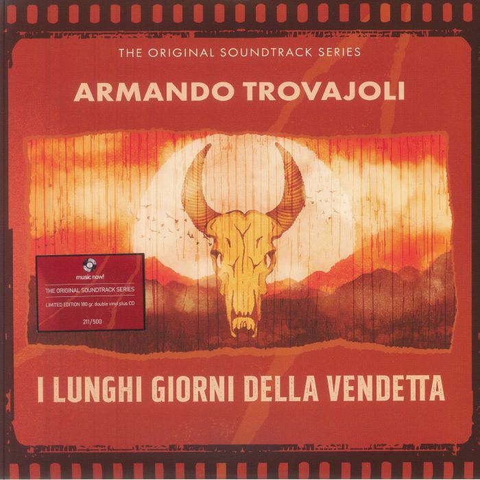 I Lunghi Giorni Della Vendetta - Orange Vinyl 2xLP vinyl record cover